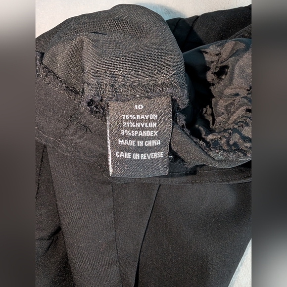 Briggs Capri Black Dress Pants Pre-owned - Picture 7 of 10